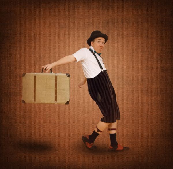 Slapstik mit Timo Lesniewski im TuT Schule für Tanz, Clown und Theater in Hannover